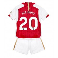 Arsenal Jorginho Frello #20 Hemmaställ Barn 2023-24 Korta ärmar (+ Korta byxor)